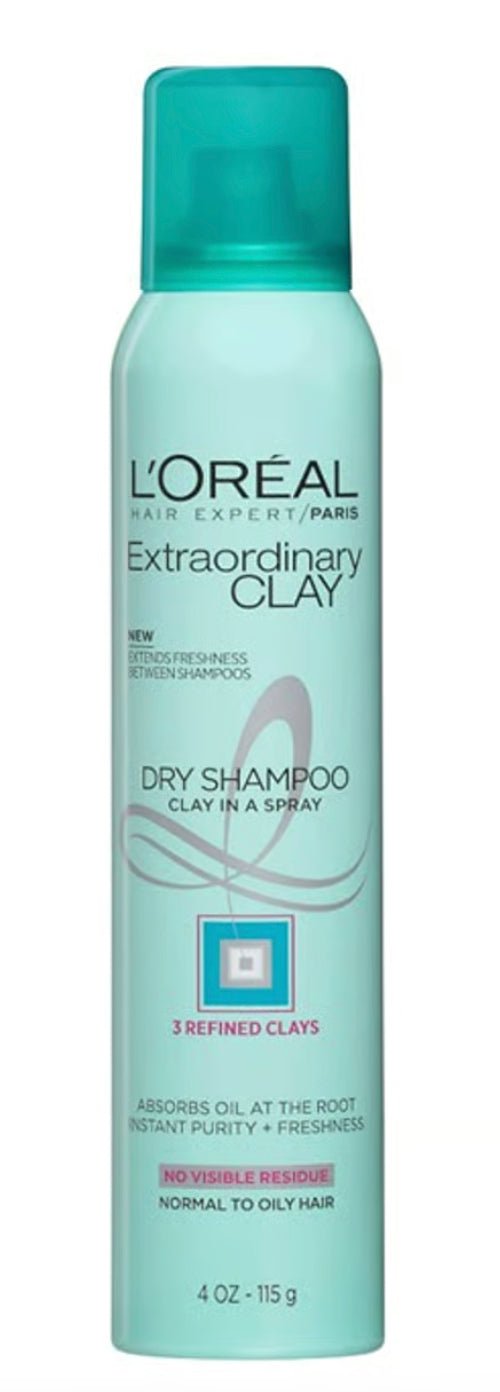 L OReal Paris Elvive Extraordinary Clay Dry Shampoo 4 Oz - VIP Extensions