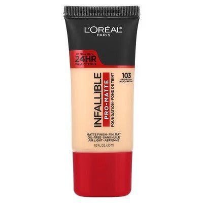 L OReal Paris Infallible Pro - Matte Liquid Foundation Makeup Natural Buff oz - VIP Extensions