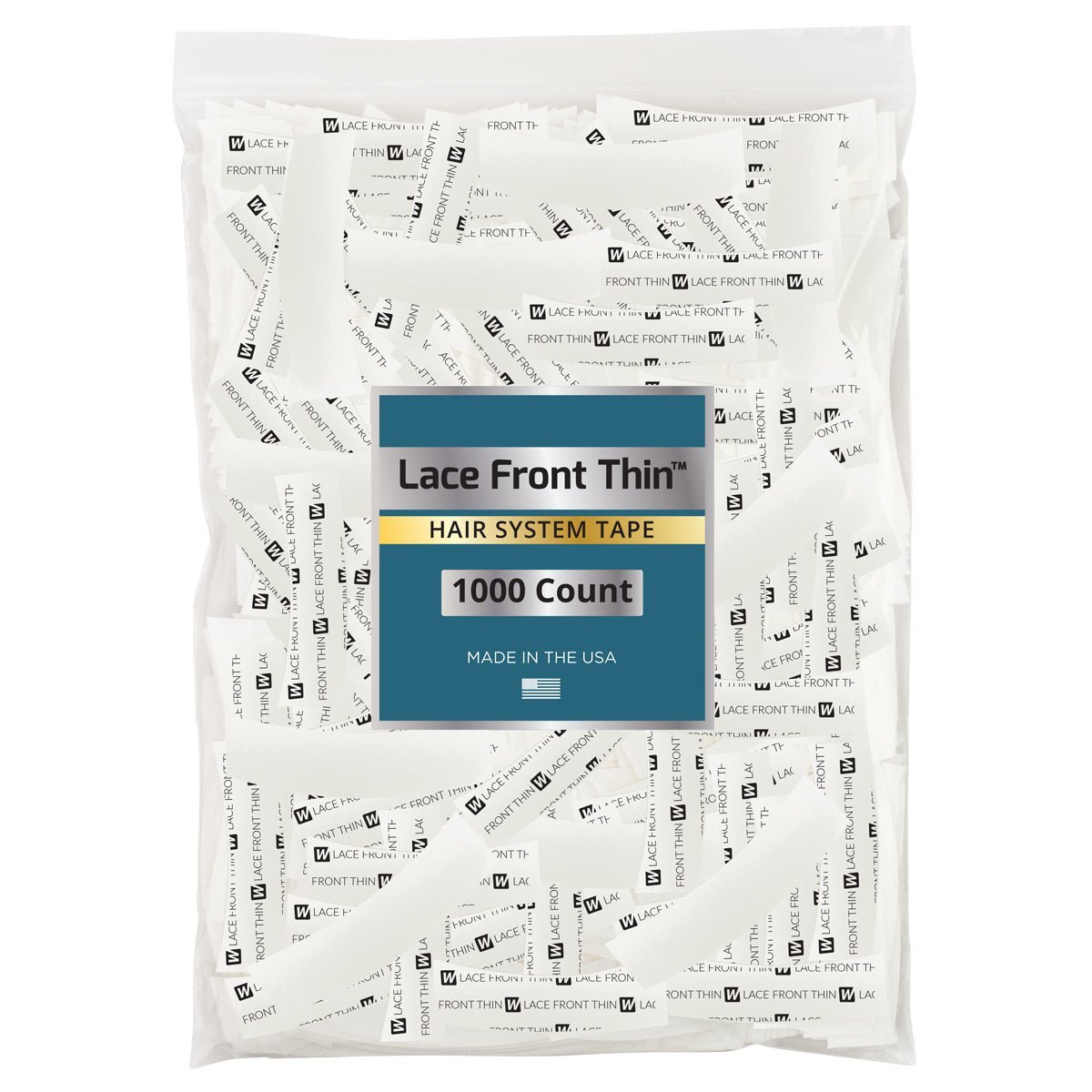 Lace Front (Thin) Support Tape STRAIGHT STRIPS by Walker Tape - VIP Extensions