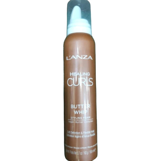 Lanza Healing Curls Butter Whip Styling Foam 5.7 OZ - VIP Extensions