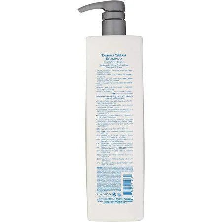 L'ANZA Healing Moisture Tamanu Cream Moisturizing Shampoo 33.8 oz - VIP Extensions