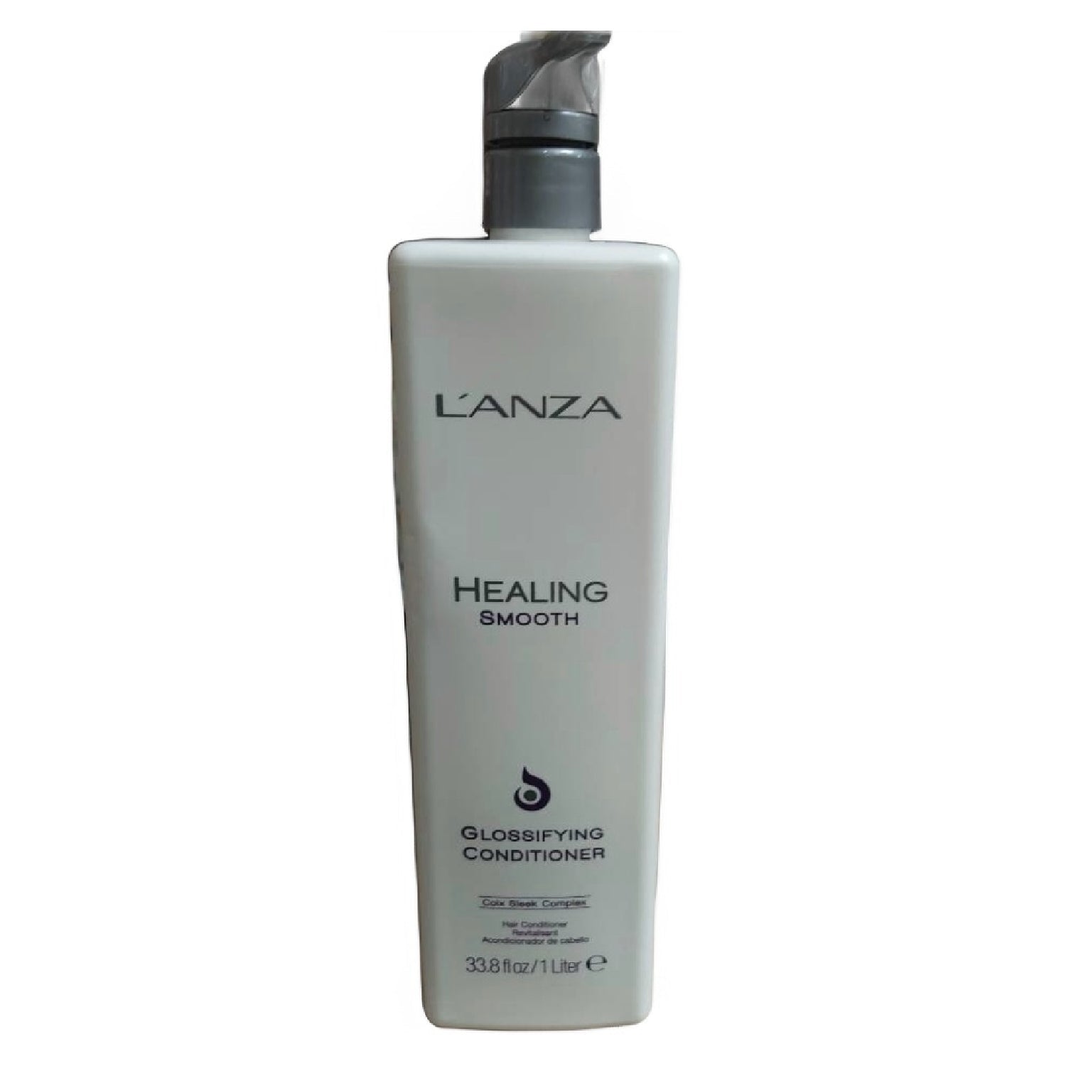 L'anza Healing Smooth Glossifying Conditioner, Nourishes, Repairs, and Boosts Hair Shine and Strength for a Perfect Silky-Smooth 33.8 OZ - VIP Extensions