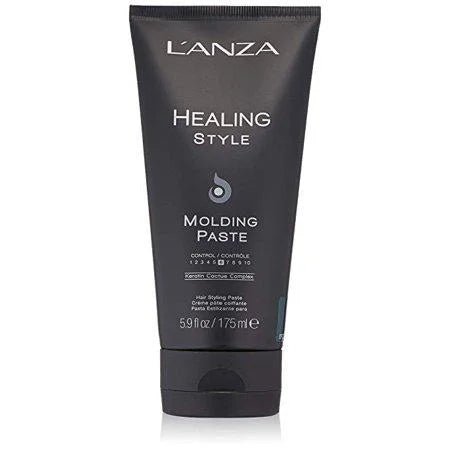 L'anza Healing Style Molding Hair Styling Paste with Medium Hold Effect, Nourishes and Refreshes Dry and Flaky Scalp While Styling 5.9 OZ - VIP Extensions