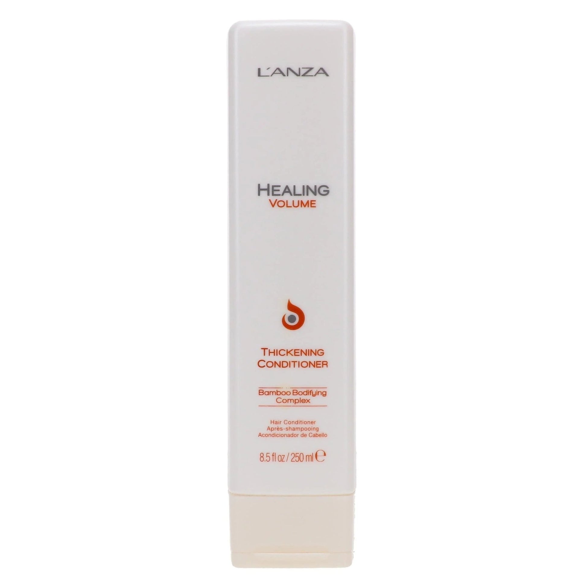 L'anza Healing Volume Thickening Conditioner, Boosts Shine, Volume, and Thickness to Fine and Flat Hair 8.5 OZ - VIP Extensions