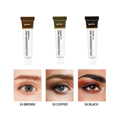 Lash & Brow Tint Kit, Professional Semi - Permanent 2 - IN - 1 - VIP Extensions