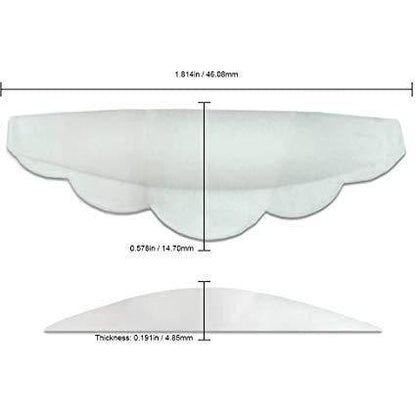 Lash Silicon Pad (Size: SMALL - MEDIUM - LARGE (10pcs in a Box - VIP Extensions