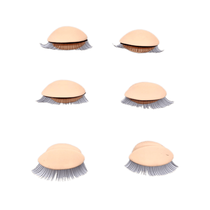 Lashes Training Head Eyes replacement Set of 3 pairs - VIP Extensions