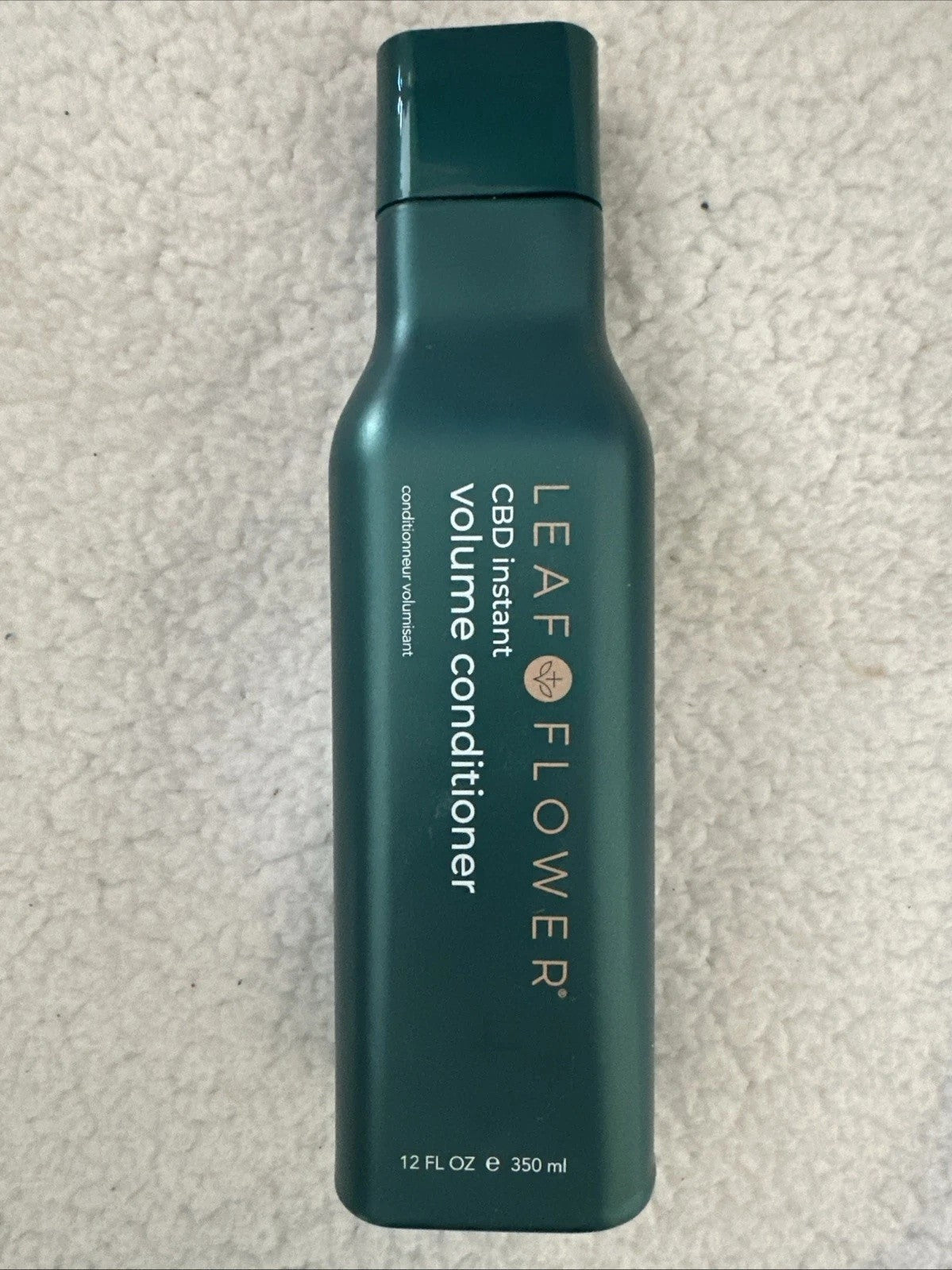 Leaf & Flower CBD Instant Volume Conditioner 12 oz 350ml NEW Salon - VIP Extensions