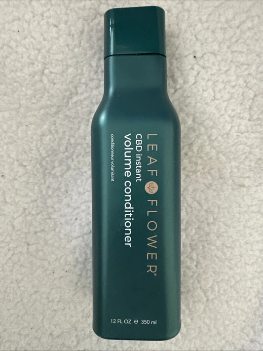 Leaf & Flower CBD Instant Volume Conditioner 12 oz 350ml NEW Salon - VIP Extensions