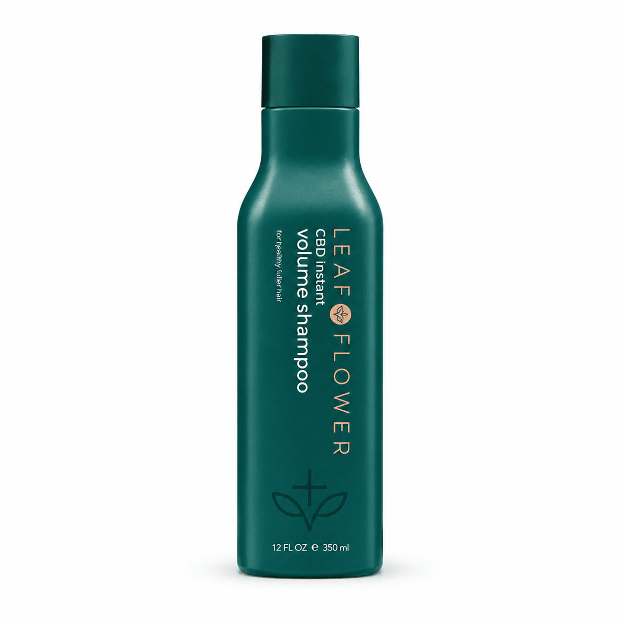 Leaf & Flower CBD Instant Volume Shampoo 12 oz 350ml NEW Salon - VIP Extensions