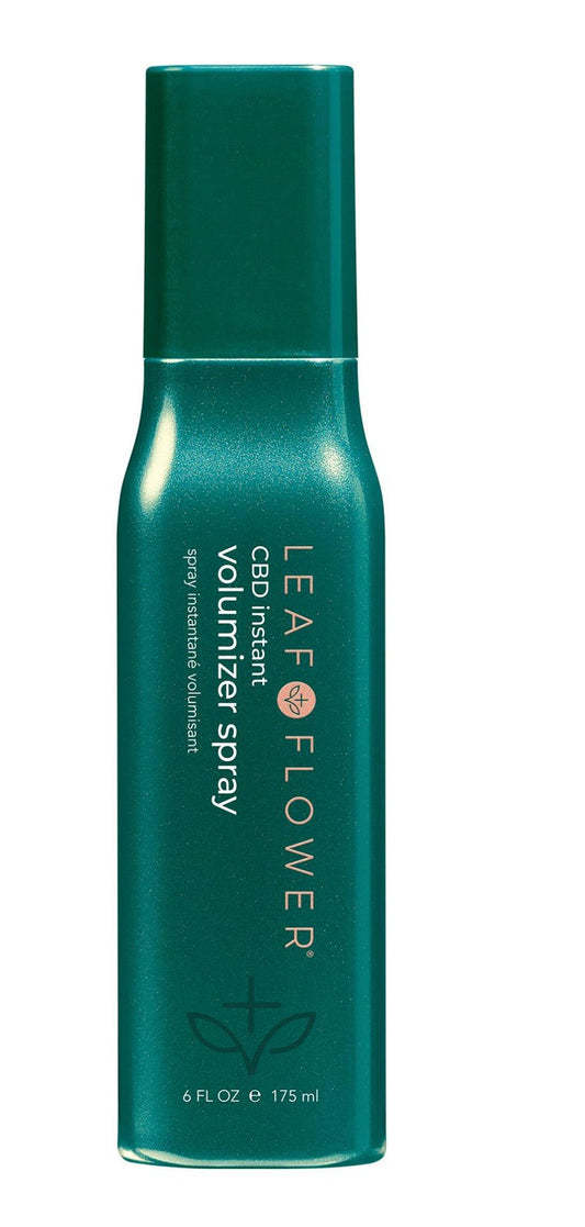 Leaf & Flower CBD Instant Volumizer Spray 6 oz NEW Volume Fine Hair CBD Complex - VIP Extensions