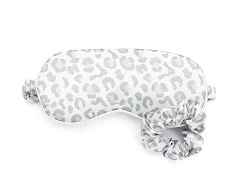 Lemon Lavender Five More Minutes Satin Sleep Eye Mask & Scrunchies Set - VIP Extensions