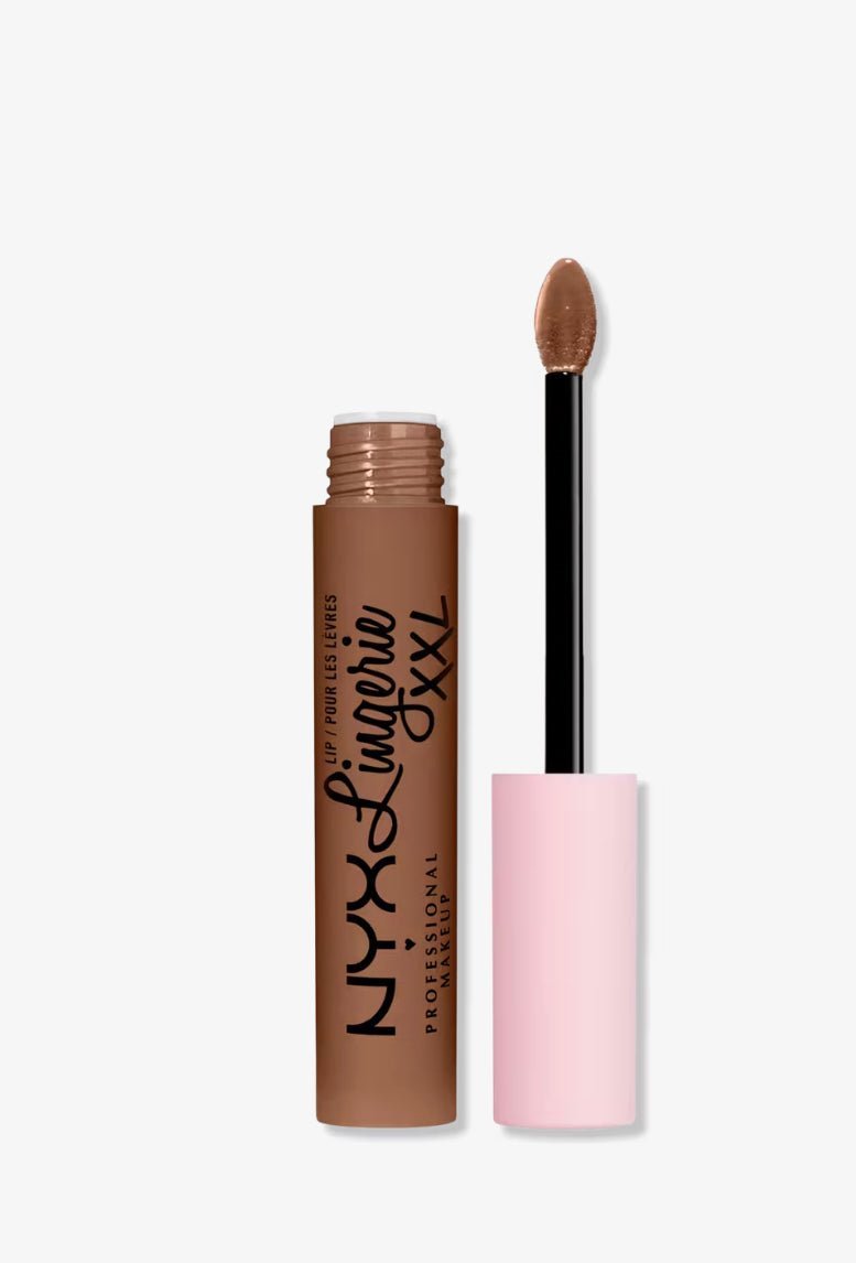 Lip Lingerie XXL Long - Lasting Matte Liquid Lipstick hot caramelo - VIP Extensions