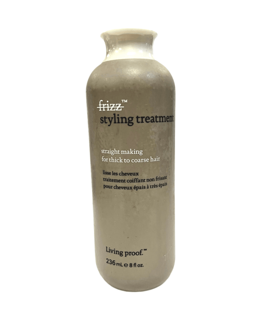 Living Proof No Frizz Style Treatment Straight making for Thick to Coarse Hair 8 fl 0z - VIP Extensions