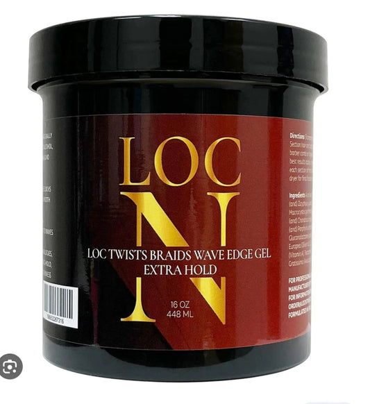 Loc N Twists Braids Wave Edge Gel 8 Oz - VIP Extensions