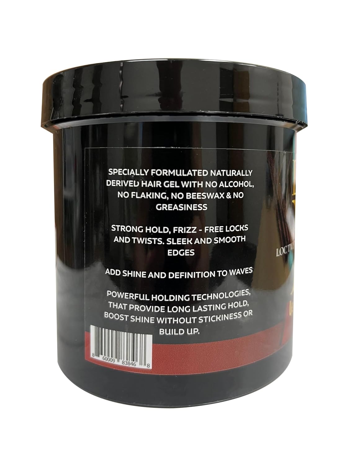 LOC N Twists Braids Wave Edge Gel Extra Strong Hold, 16oz./448ml. (Lemongrass Scented) - VIP Extensions