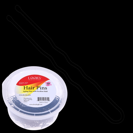 LQQKS 1 3/4" HAIR PIN BLACK - VIP Extensions