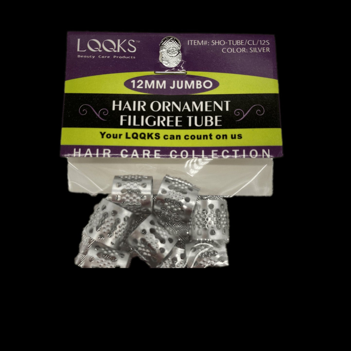 LQQKS (Braiding Accessories) Hair Ornament Filigree Tube - VIP Extensions