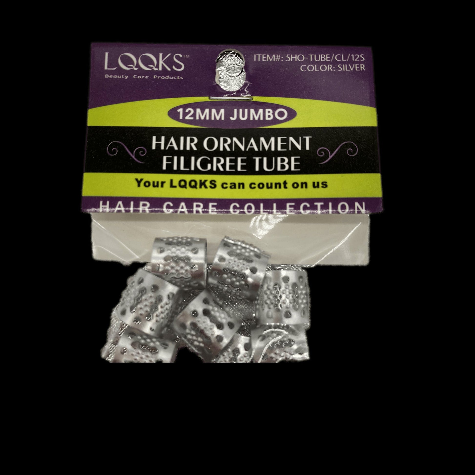 LQQKS (Braiding Accessories) Hair Ornament Filigree Tube - VIP Extensions