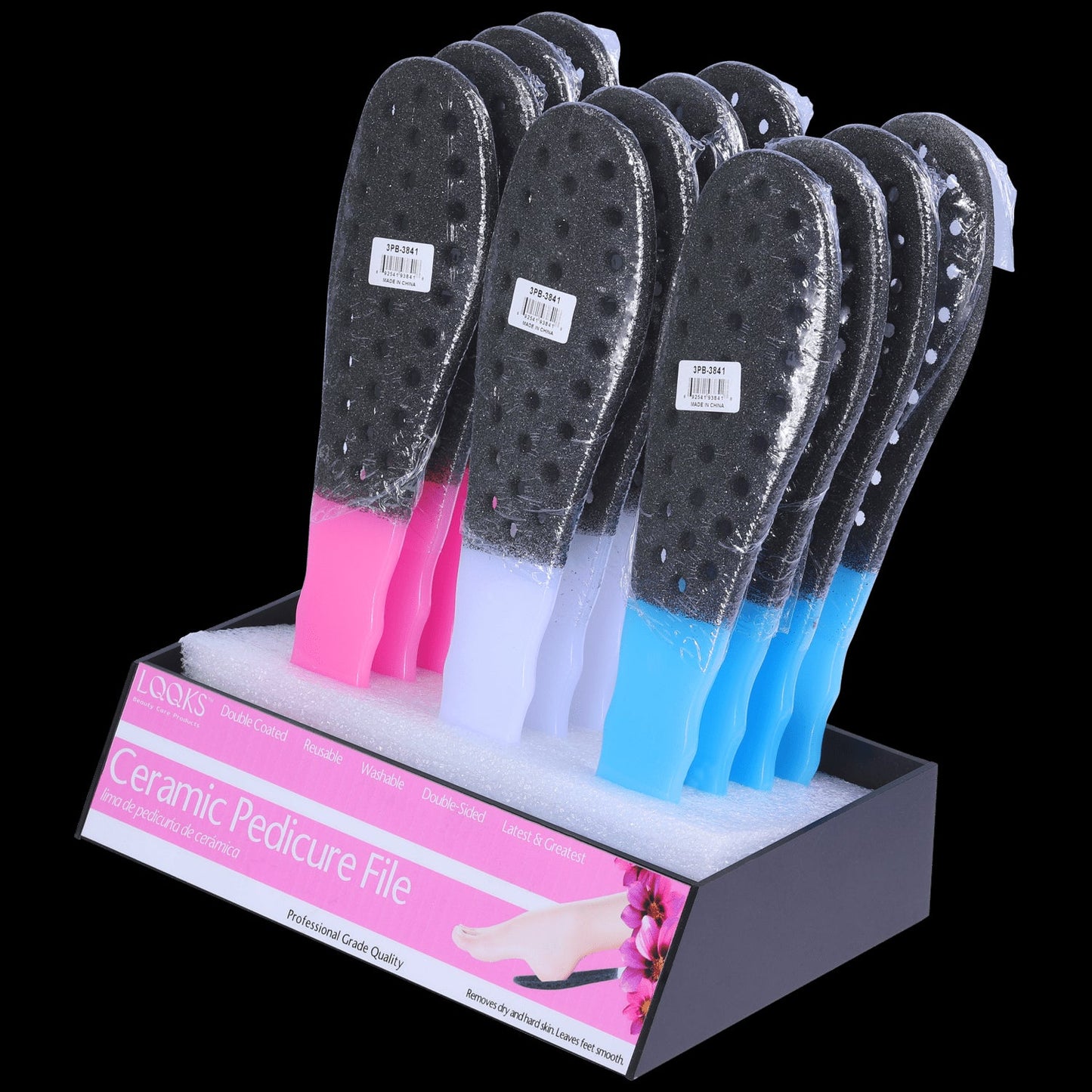 LQQKS Ceramic Pedi Foot File - VIP Extensions