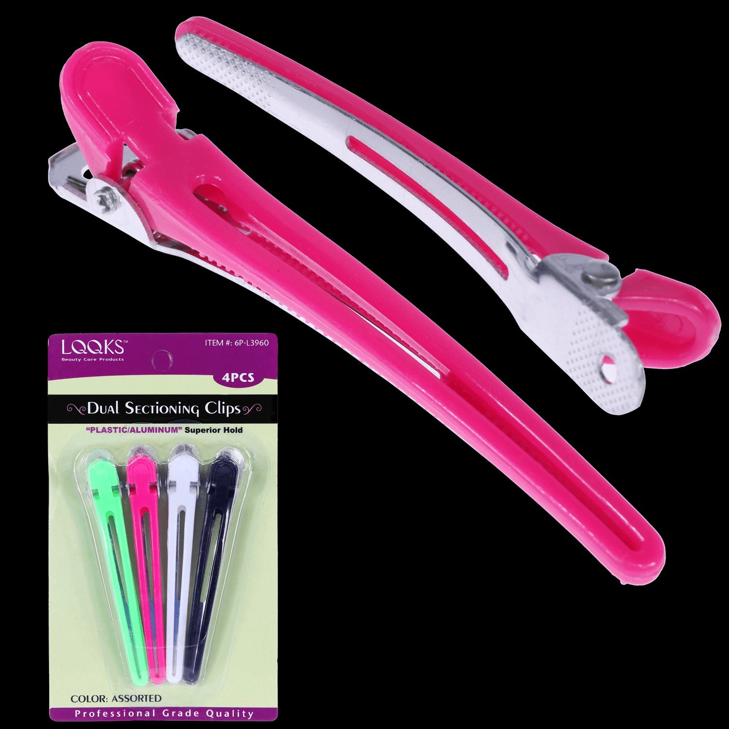 LQQKS DUAL SECTIONING CLIPS - VIP Extensions