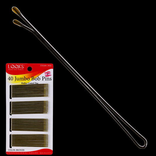 LQQKS Jumbo Bob Pin Bronze - VIP Extensions