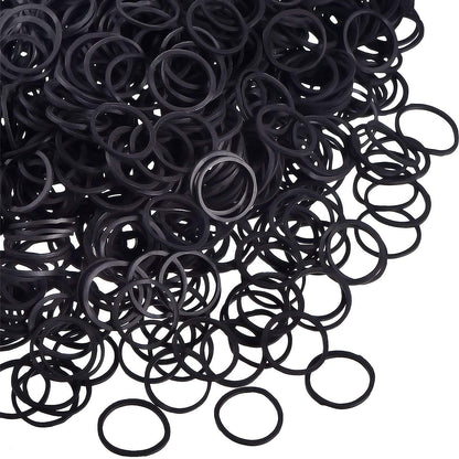 LQQKS PONYHOLDER BAND BLACK 500PC/PK - VIP Extensions