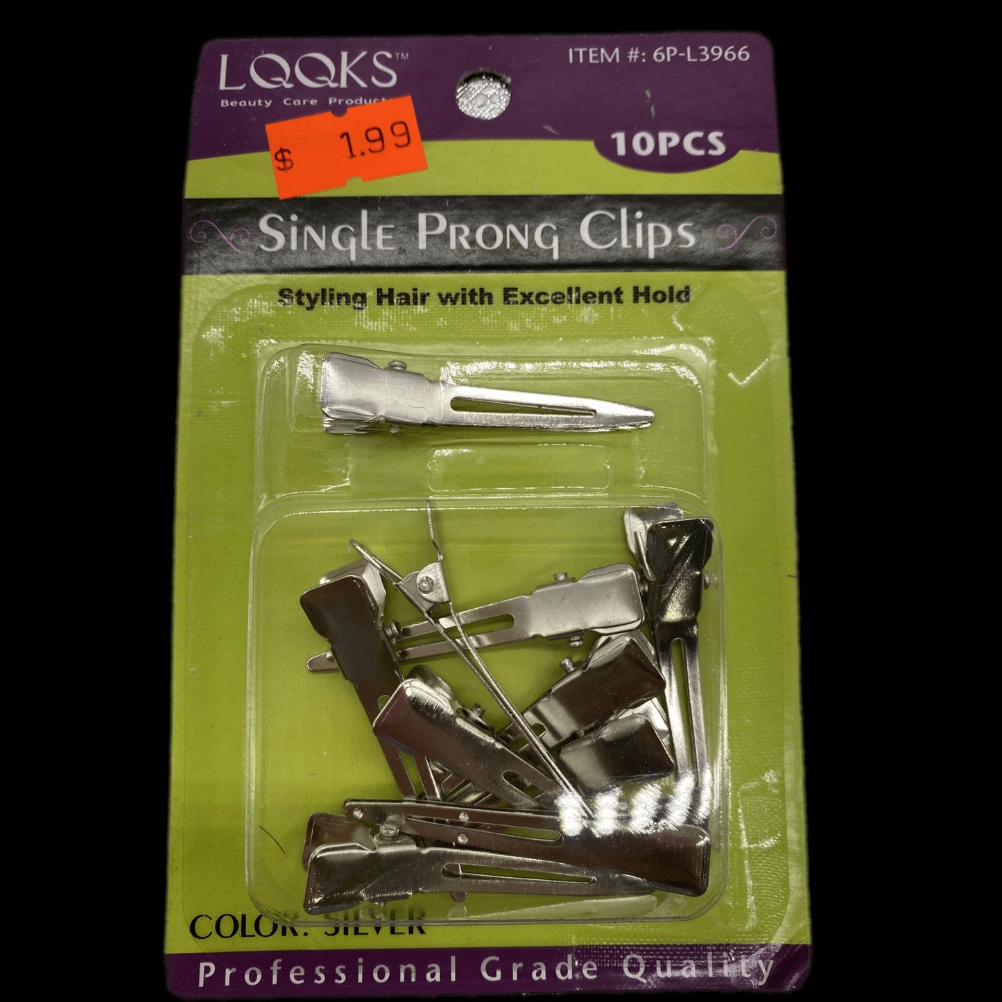 LQQKS Single Prong Clips 10PCS - VIP Extensions