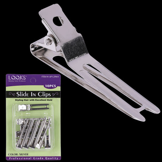 LQQKS Slide In Clips 10PCS - VIP Extensions