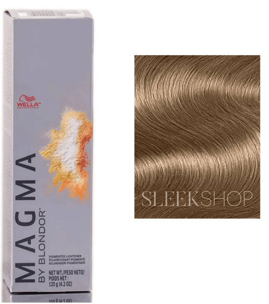 Magma by Blondor Pigmented Lightener - 17 Ash Brown by Wella for Unisex - 4.2 oz Lightener - VIP Extensions