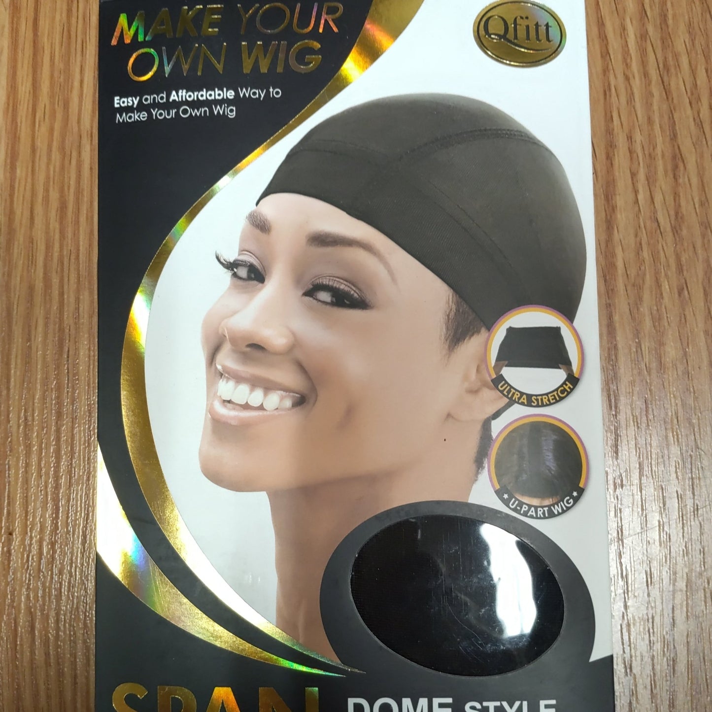 Make your Own Wig X - Large 5027 Black Span Dome Style Wig Cap - VIP Extensions