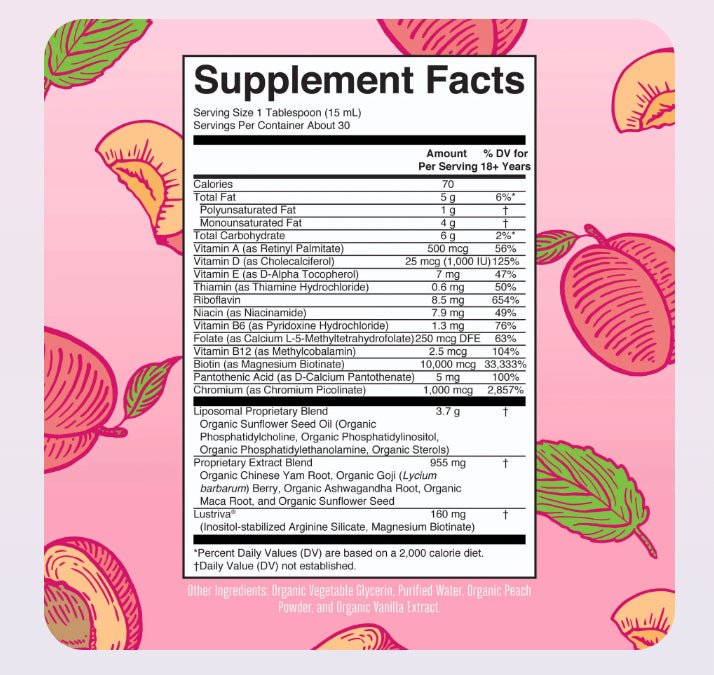 MaryRuth s Multivitamin + Lustriva Hair Growth Liposomal | Adults | Biotin | Vitamin D| B Vitamins | Thicker Hair Wrinkles Fine Lines Skin Care | Women s Health | 15 fl oz - VIP Extensions