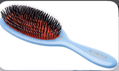 Mason Pearson Child's Pocket Hair Brush – CB4 Blue (Pure Boar Bristle) - NIB - VIP Extensions