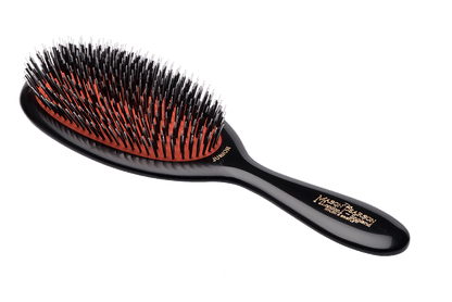 Mason Pearson Junior Bristle & Nylon Hair Brush – BN2 Dark Ruby - VIP Extensions