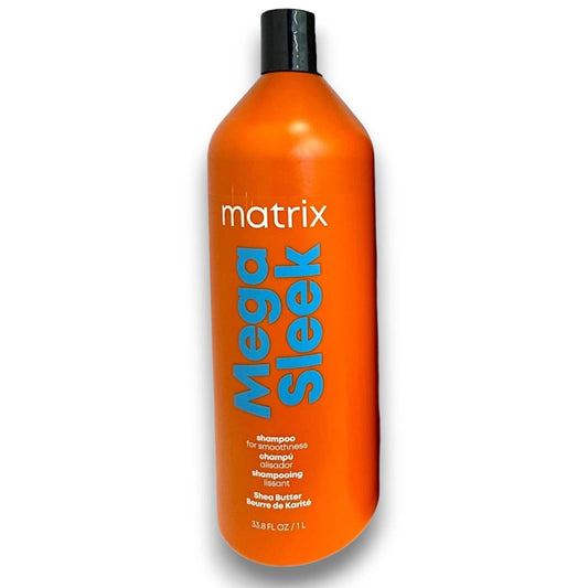 matrix Mega Sleek Shampoo For smoothness Shea Butter 33.8 OZ - VIP Extensions