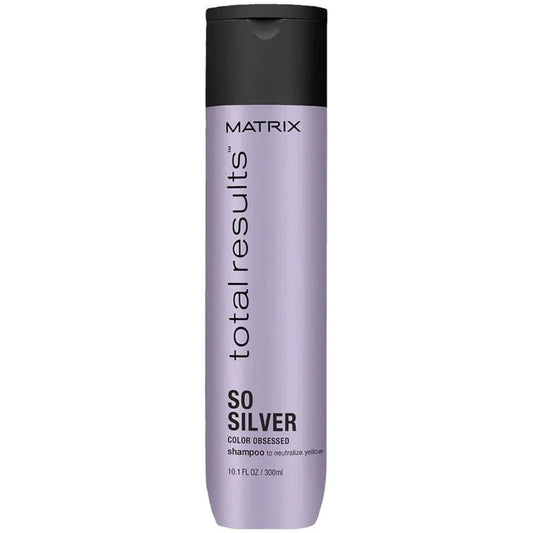 Matrix Total Results Color Obsessed So Silver Shampoo (For Enhanced Color) 300ml/10.1oz - VIP Extensions