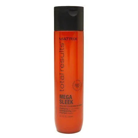 Matrix Total Results Mega Sleek Shampoo | Controls Frizz & Smooths Hair | With Shea Butter | For Unruly Hair 10.1 OZ - VIP Extensions