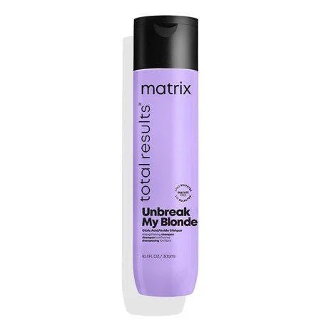 Matrix Total Results Unbreak My Blonde Bond-Strengthening Shampoo for Damaged Hair 10.1 oz - VIP Extensions