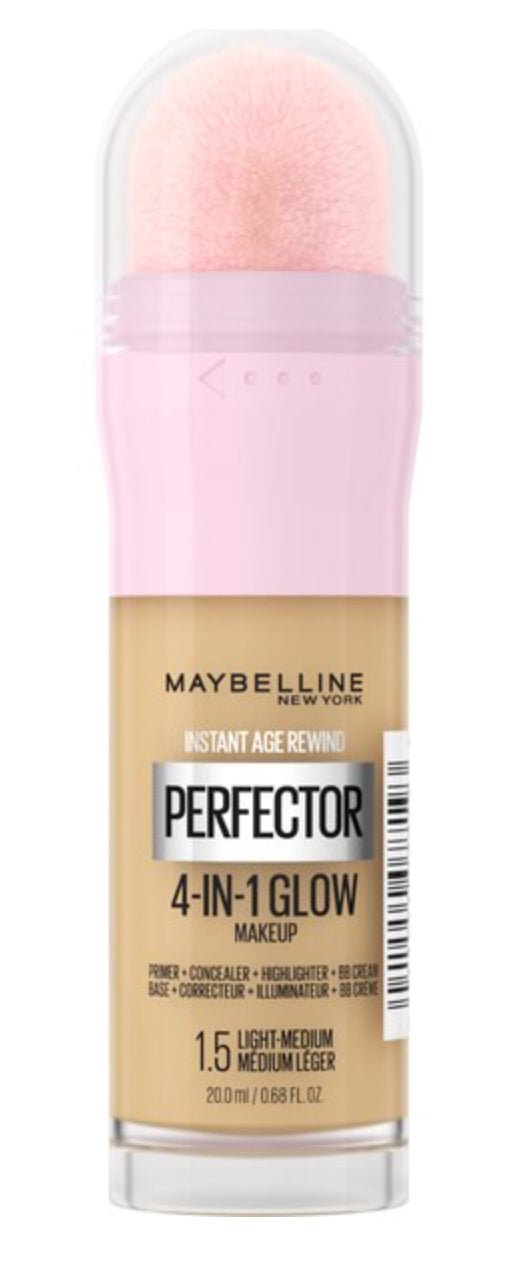Maybelline Instant Age Rewind Instant Perfector Glow Makeup Light Medium oz - VIP Extensions
