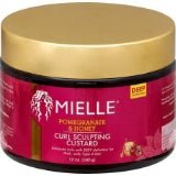 Mielle Pomegranate & Honey Coil Sculpting Custard Gel for Curly Hair oz - VIP Extensions