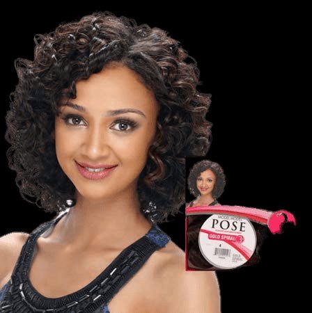 Model Model POSE Human Hair Blend GOLD SPIRAL 3PCS - VIP Extensions