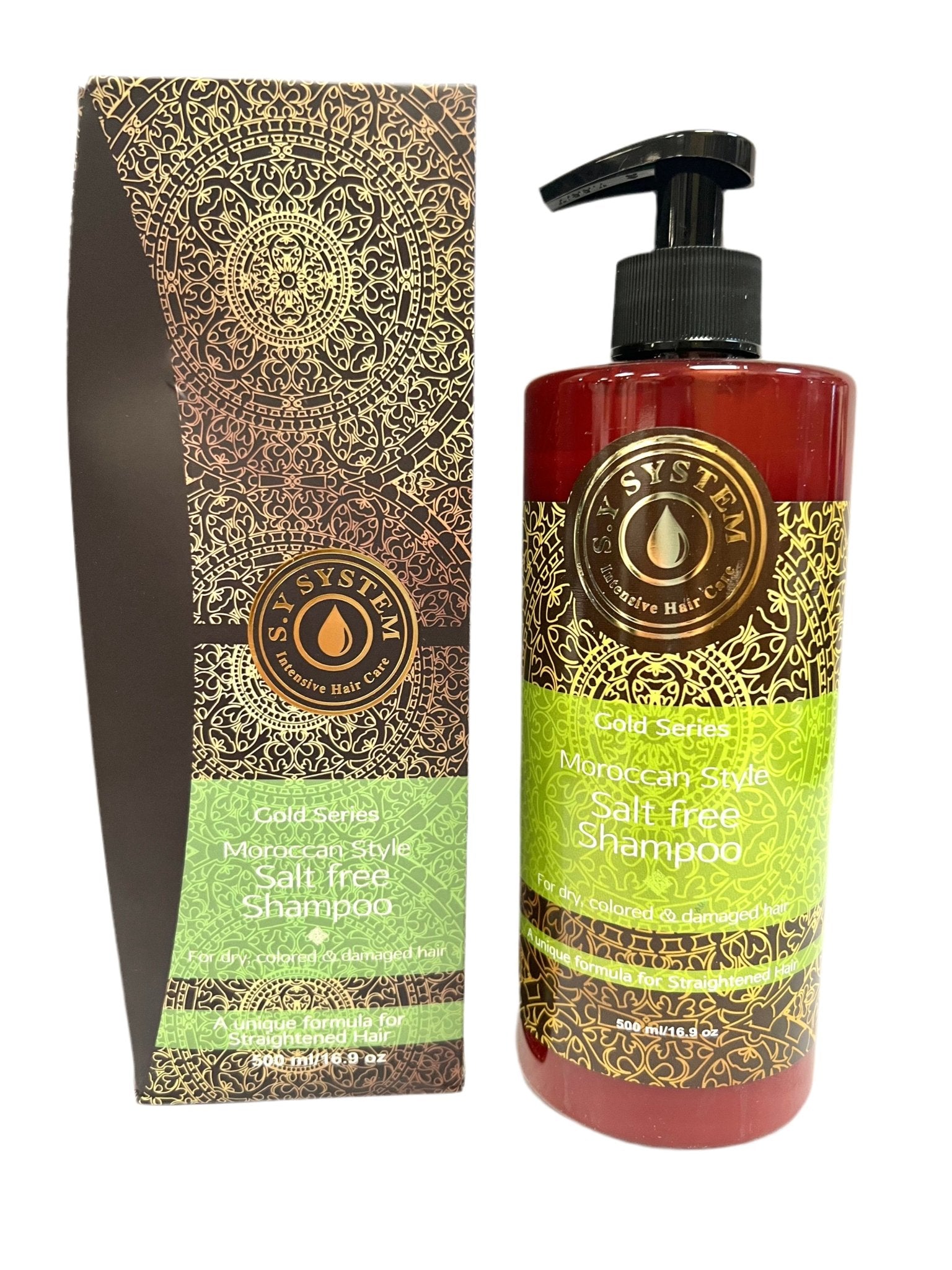 Moroccan Gold Series Salt - Free Shampoo 500ml/16.9oz - VIP Extensions