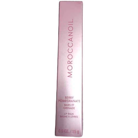 Moroccanoil Lip Balm Argan Butter + Peptide Lip Treatment 0.5 oz - Berry Pomegranate - VIP Extensions