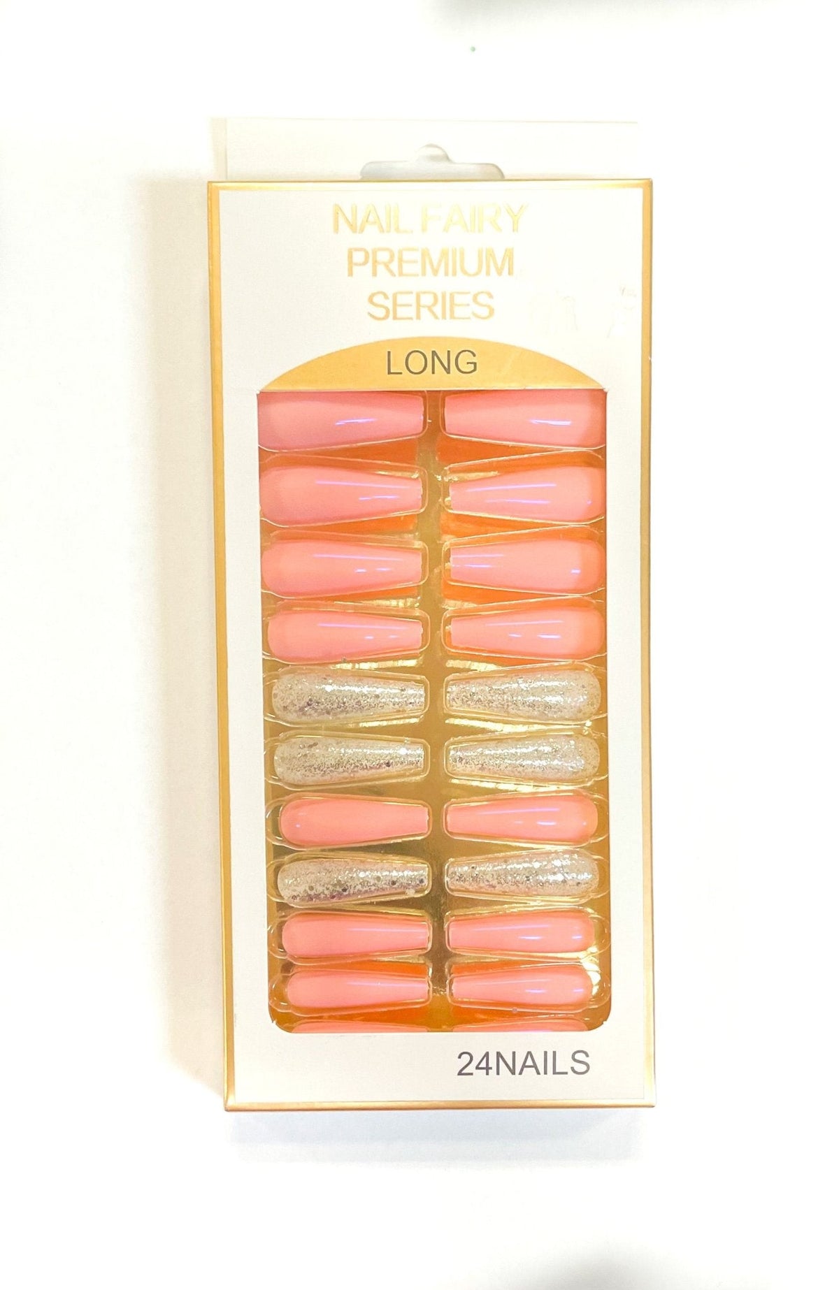 Nail Fairy Premium Series Long Glitter - VIP Extensions