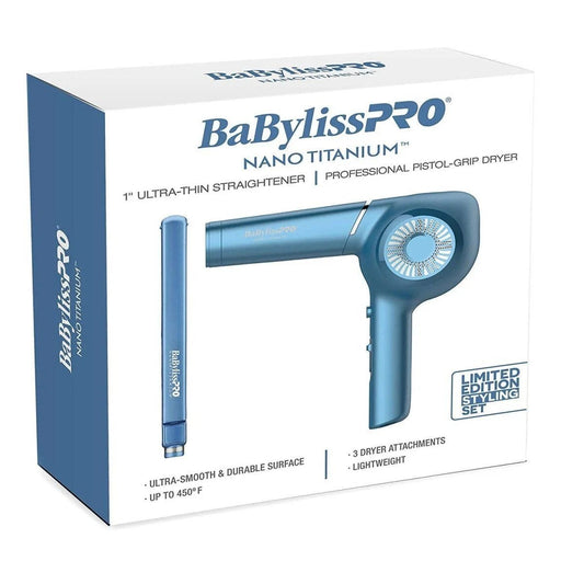Nano Titanium Classic Dryer & 1 Iron Prepack - VIP Extensions