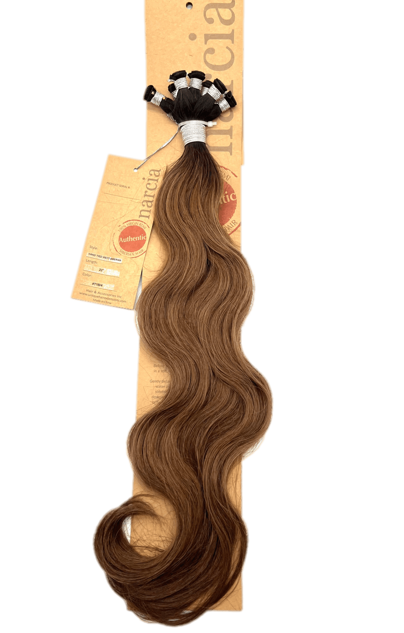 Narcia Remy Siberian - Hand Tied Weft 22''(100g) - VIP Extensions