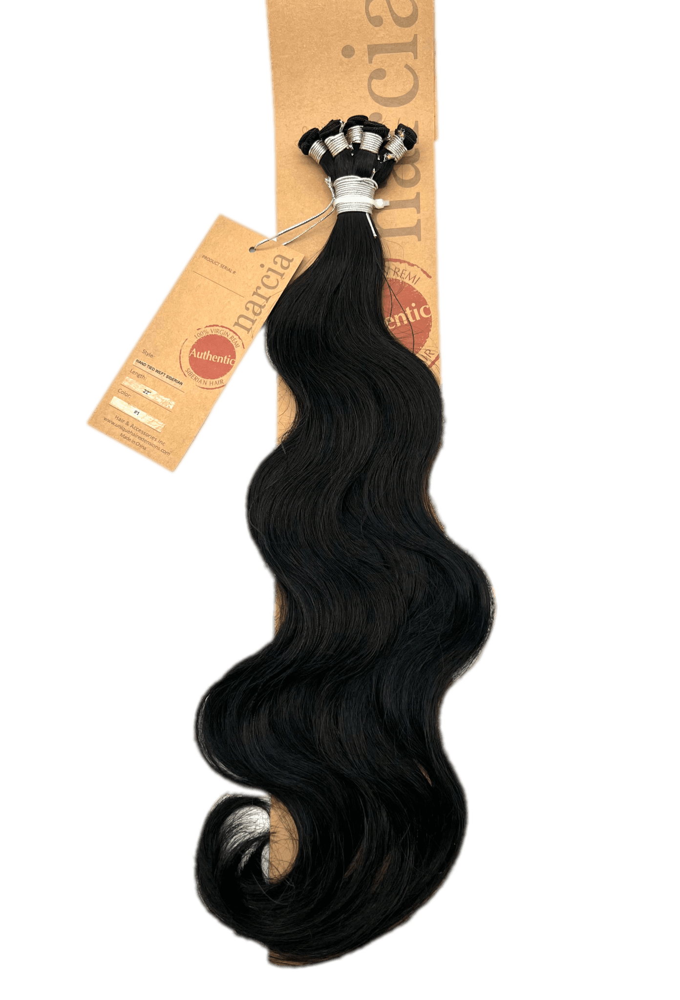 Narcia Remy Siberian - Hand Tied Weft 22''(100g) - VIP Extensions
