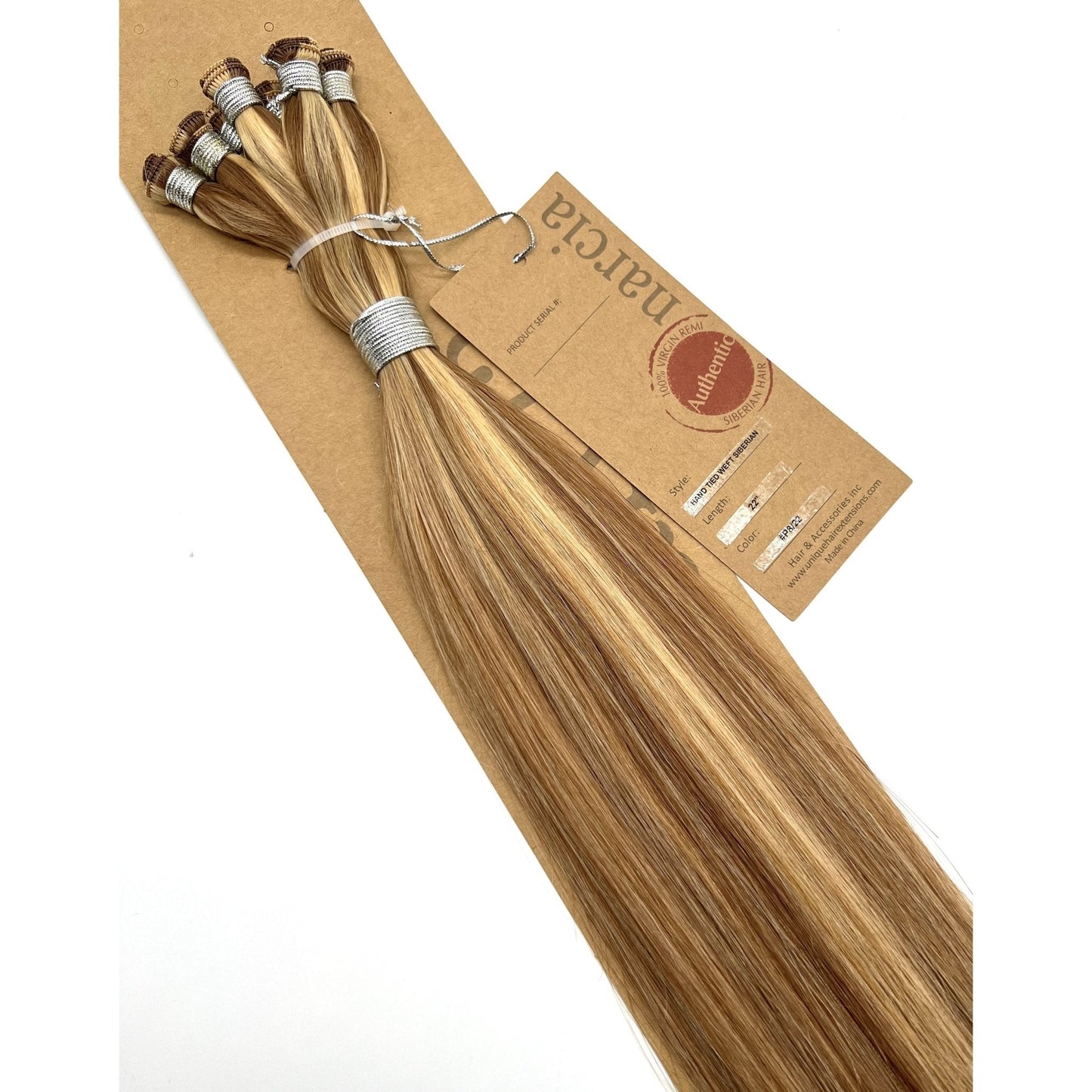 Narcia Remy Siberian - Hand Tied Weft 22''(100g) - VIP Extensions