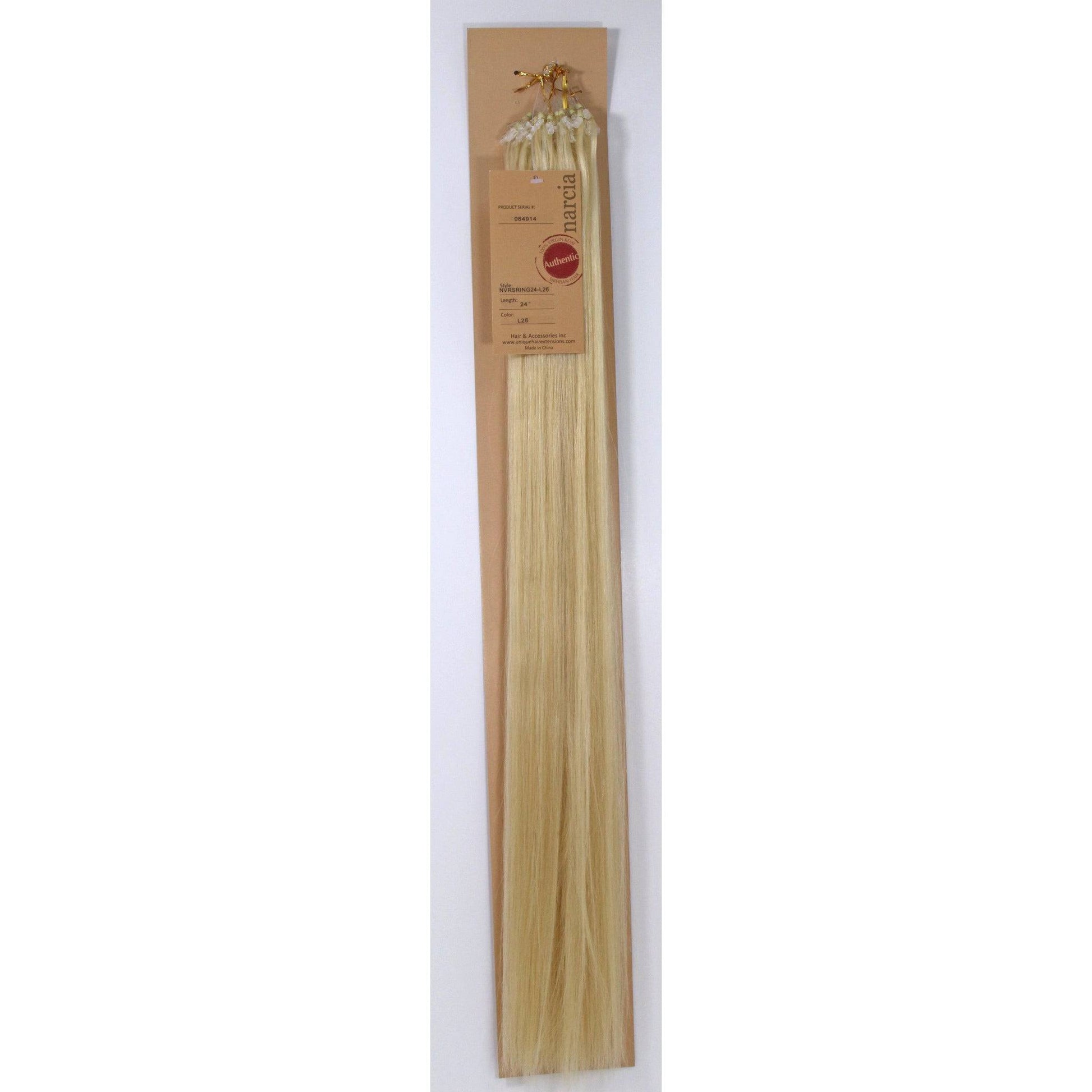 Narcia Remy Siberian - Micro Ring - 24" - VIP Extensions