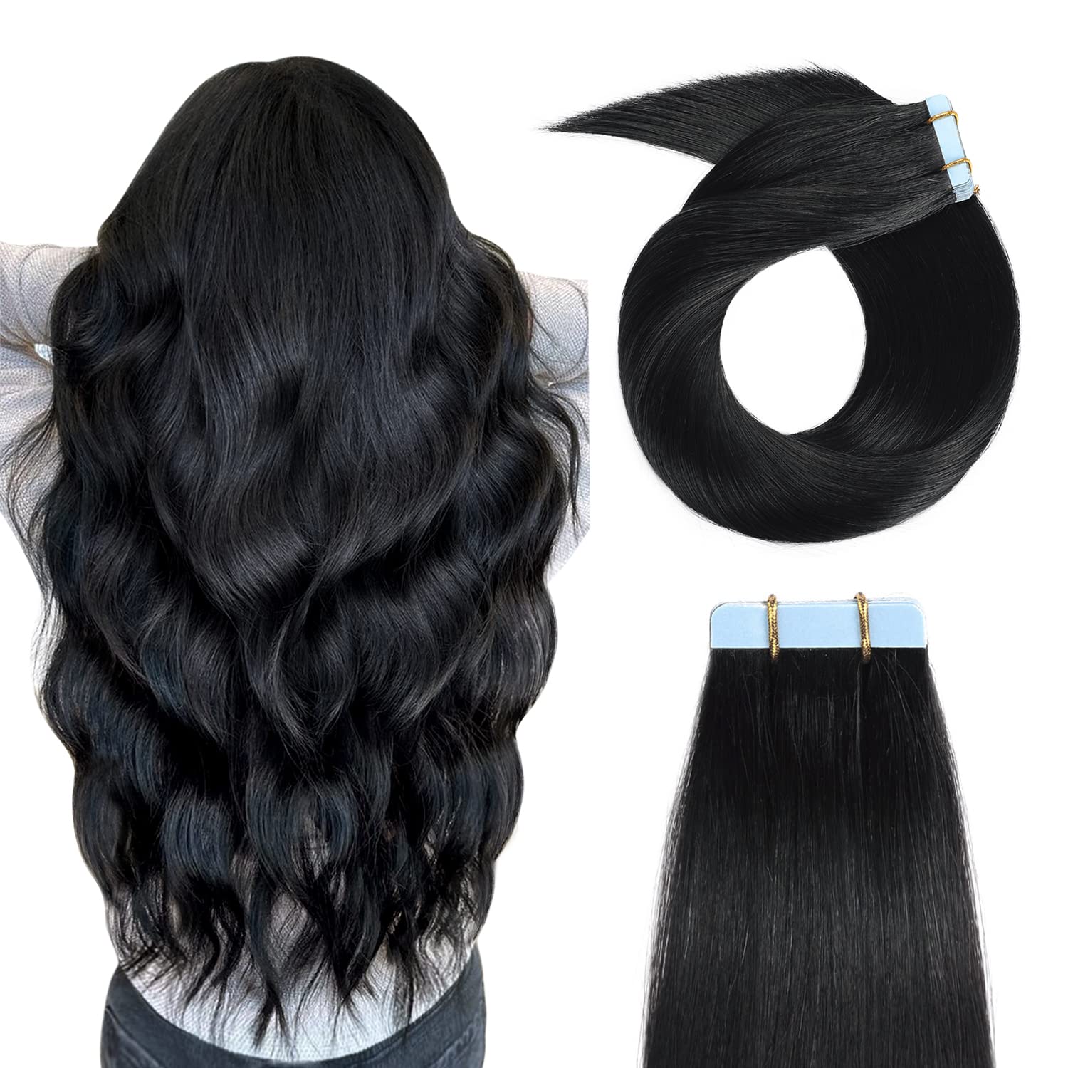 Narcia Remy Siberian - Tape - 24" - VIP Extensions